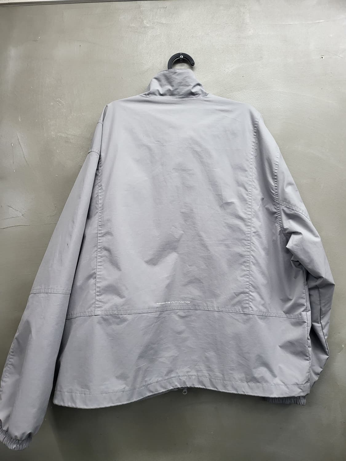 code:graphy 바람막이 자켓 그레이xl 상품이미지3
