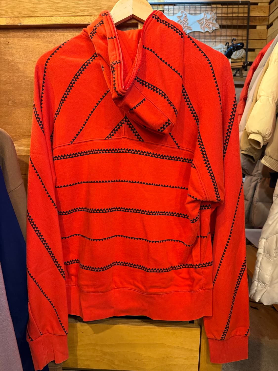 나이키 오렌지 후드집업 상품이미지4