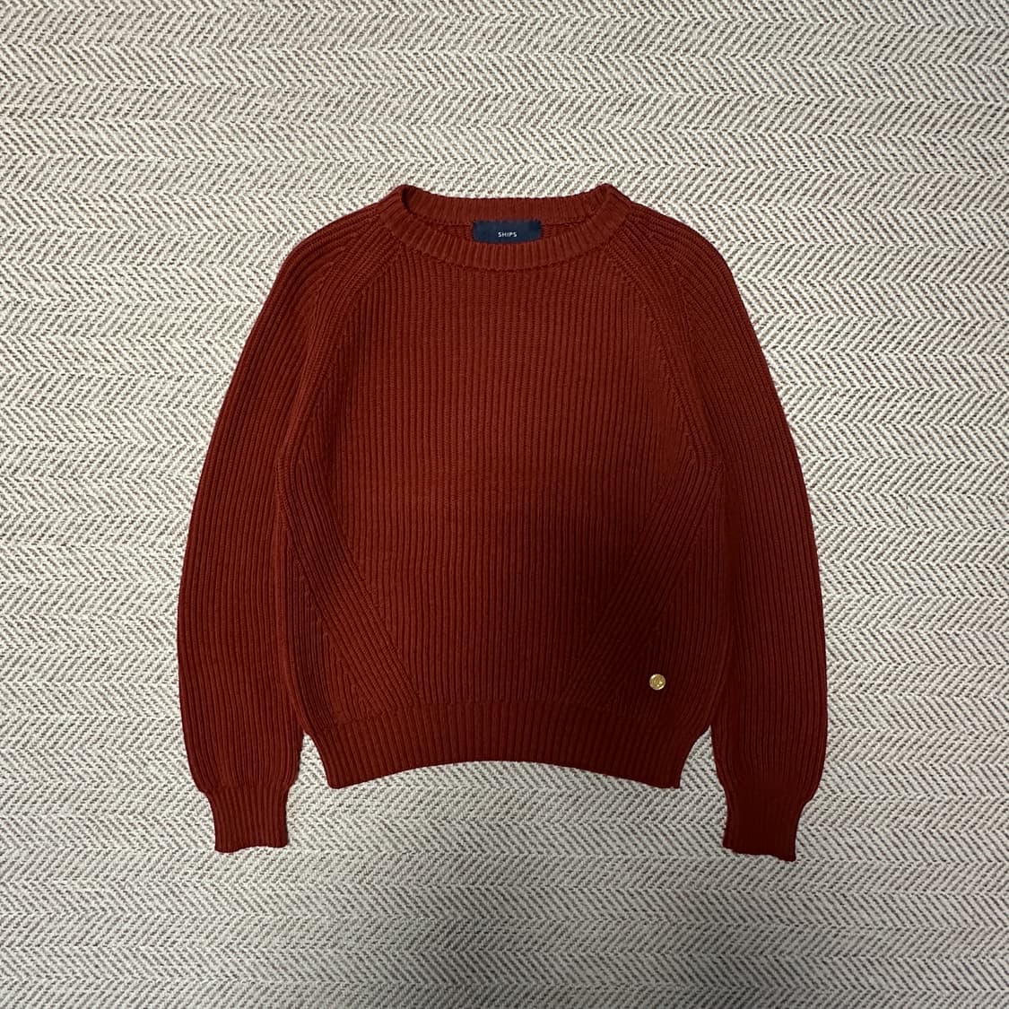 SHIPS japan made wool 100% knit sweater 상품이미지1