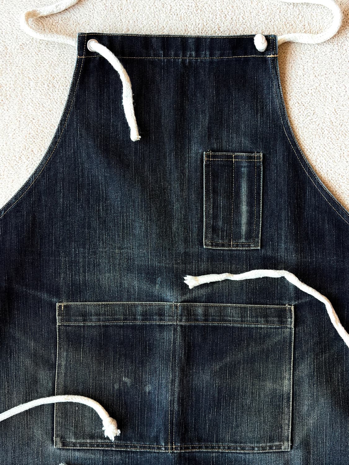Washed Denim Apron 상품이미지2