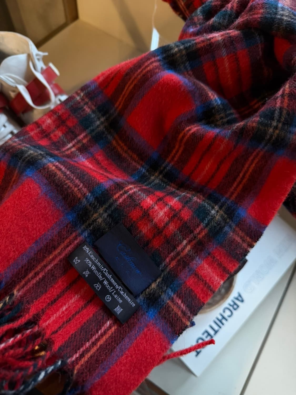 이탈리아 캐시미어 머플러  상품이미지2