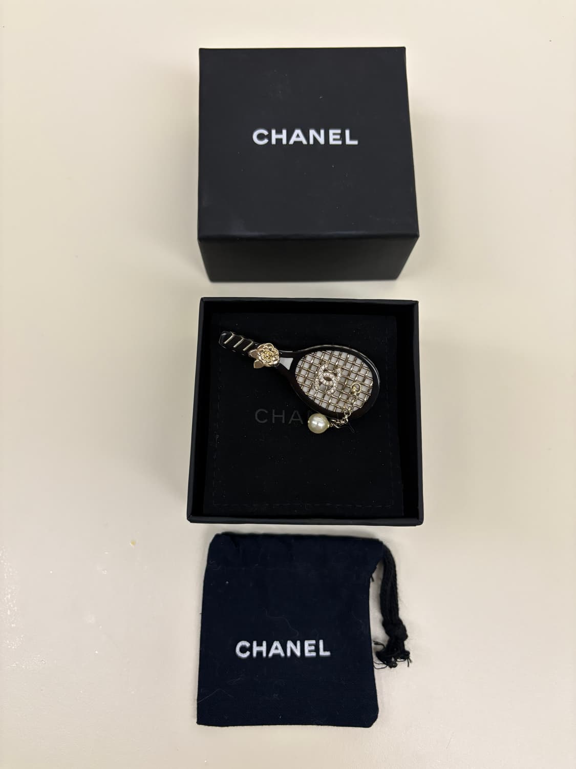 샤넬 테니스 라켓 브로치 상품이미지2