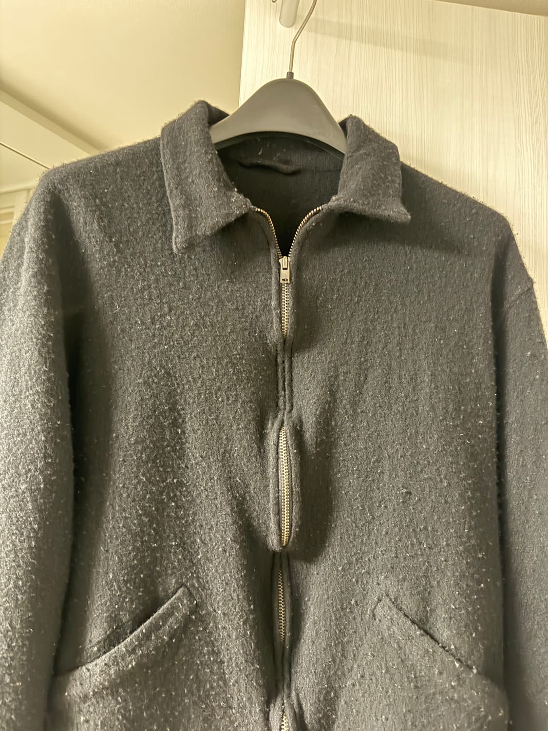 [2] 코모리 25fw 축융울 숏 자켓 상품이미지2