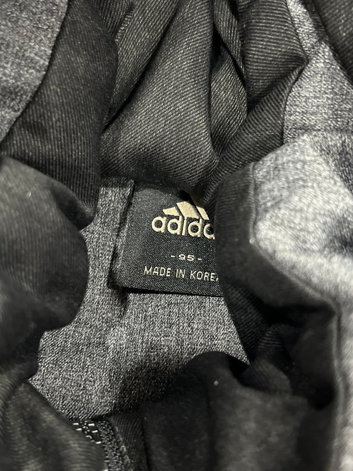 아디다스 우먼스 영다운 패딩 자켓 차콜 상품이미지5