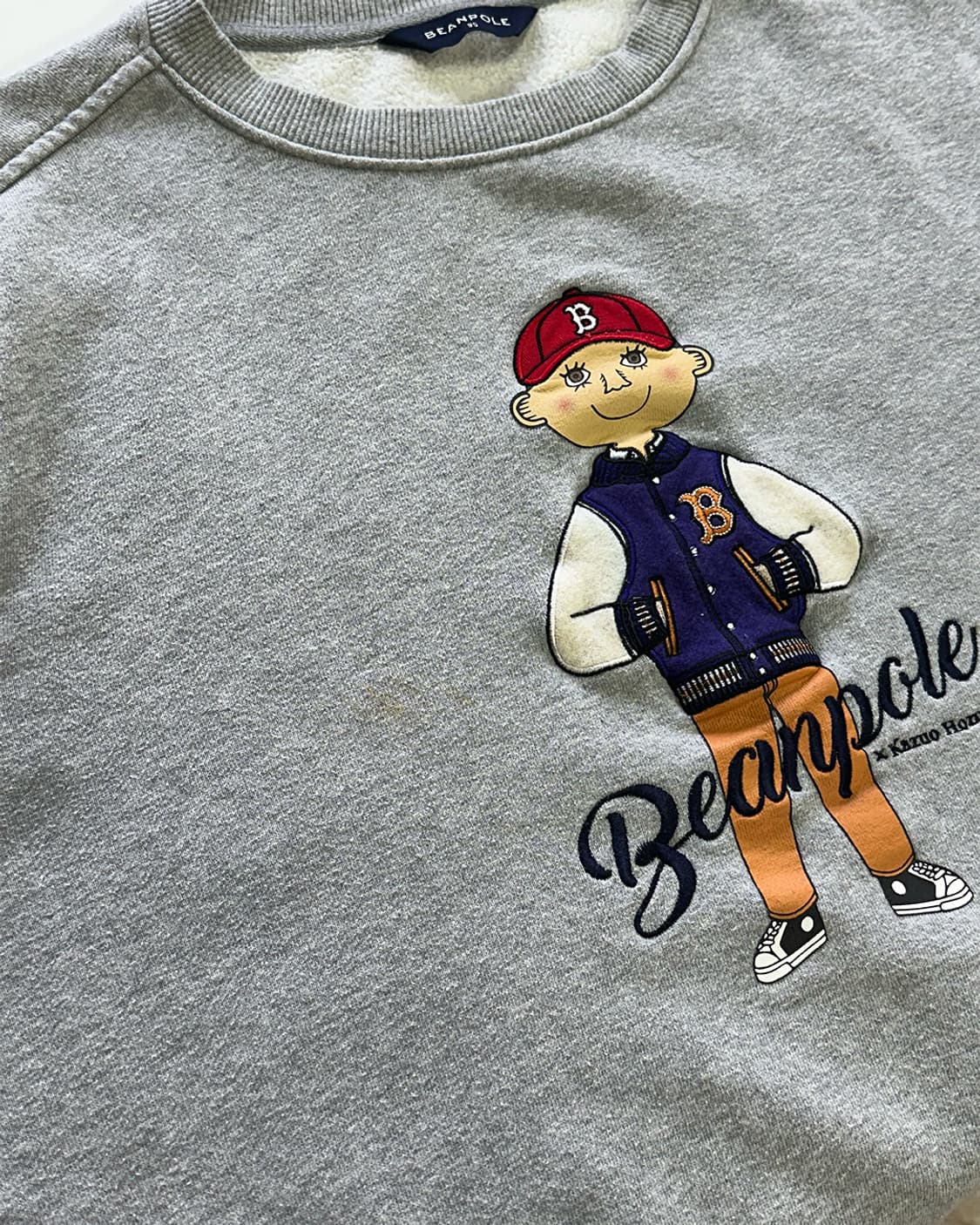 빈폴 x 카즈오호즈미 기모 맨투맨 상품이미지3