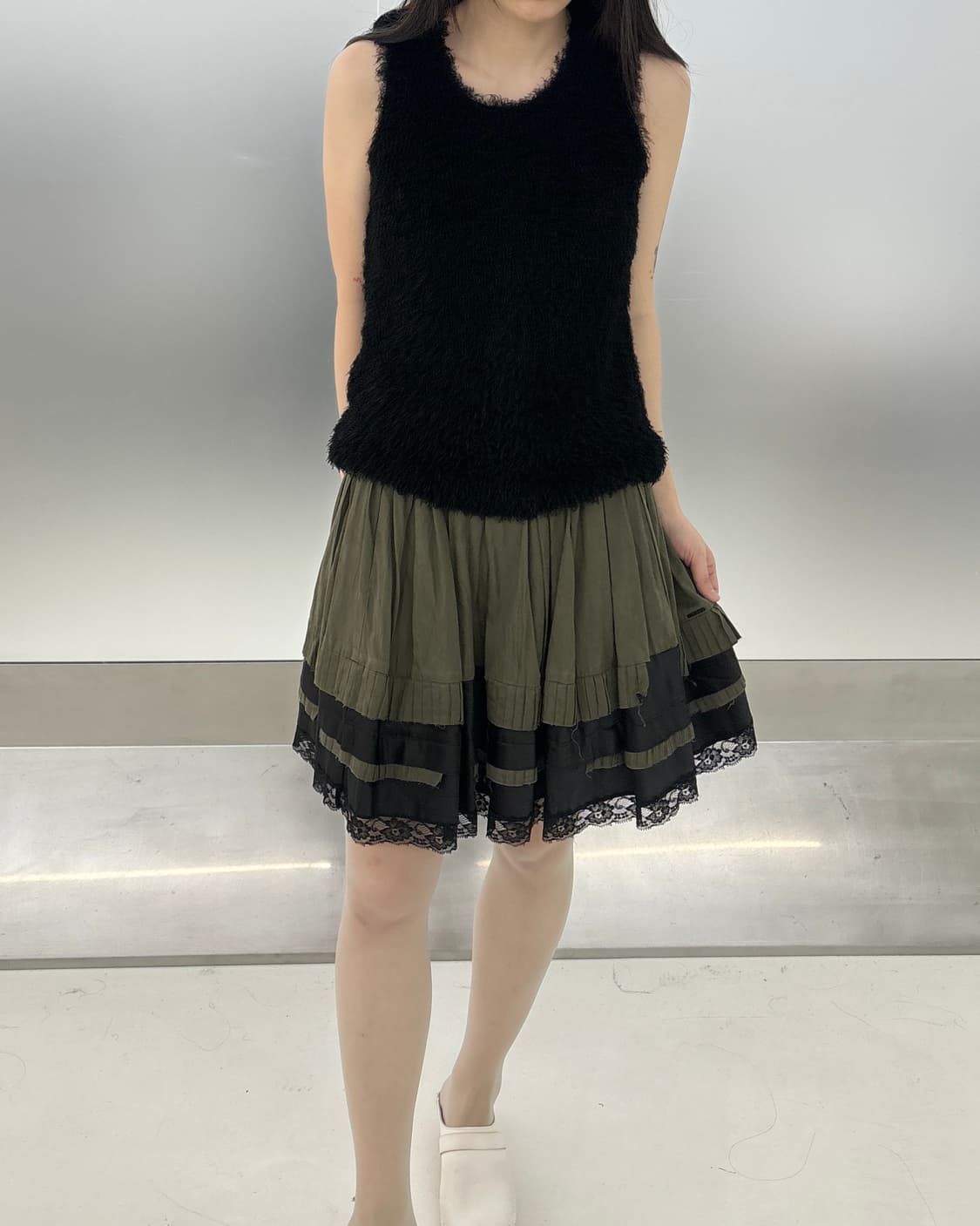 Yohji yamamoto 니트 슬리브리스 상품이미지8