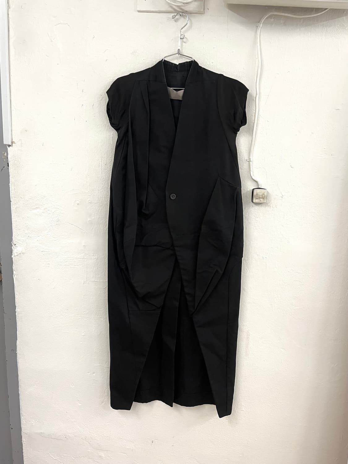 릭오웬스 2016 SS 런웨이 드레스 코트 상품이미지1