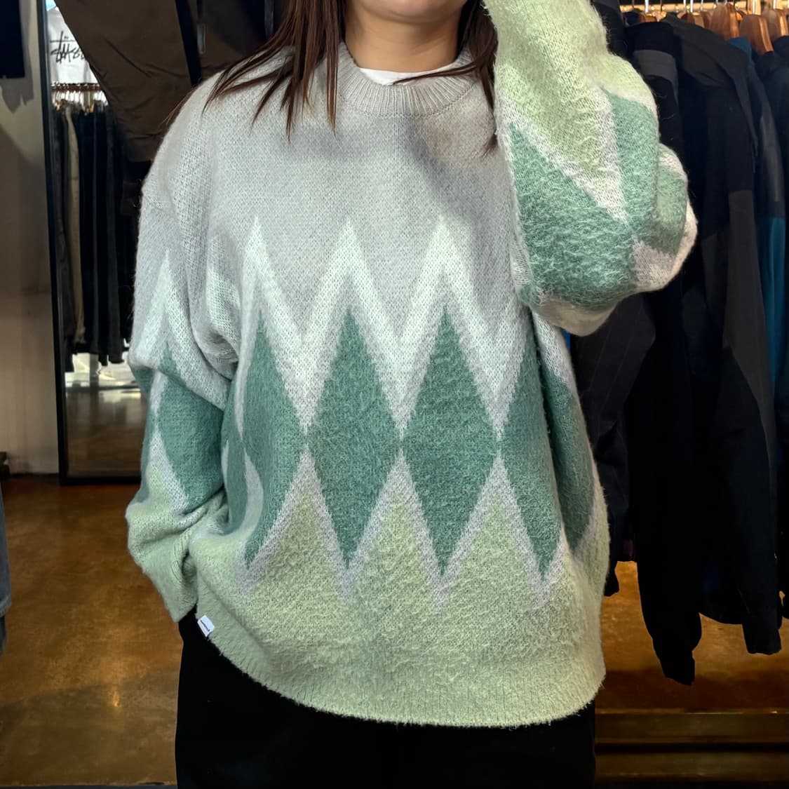 커버낫 모헤어 니트 상품이미지1