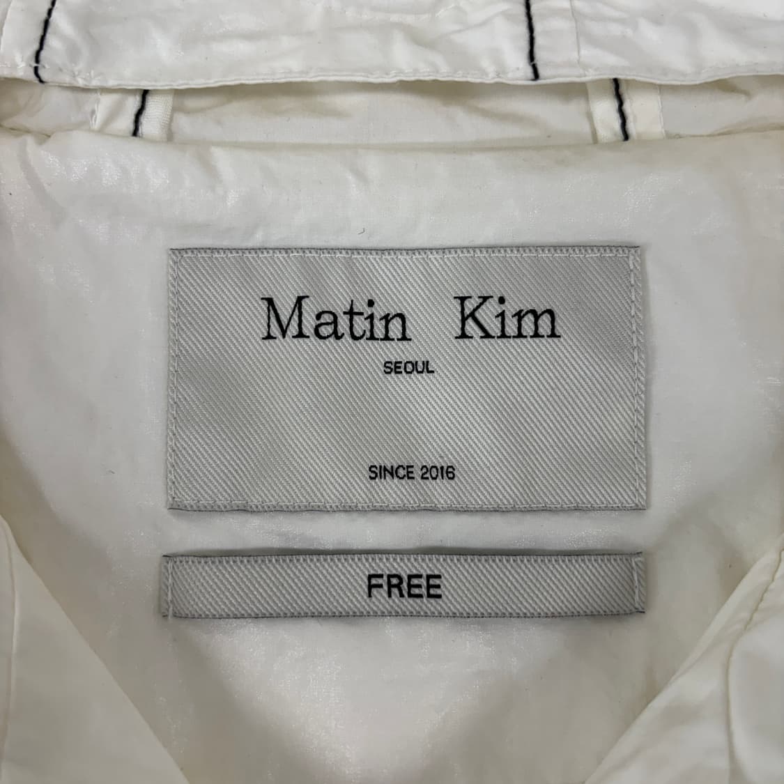 마뗑킴 코팅 후드 자켓 상품이미지8