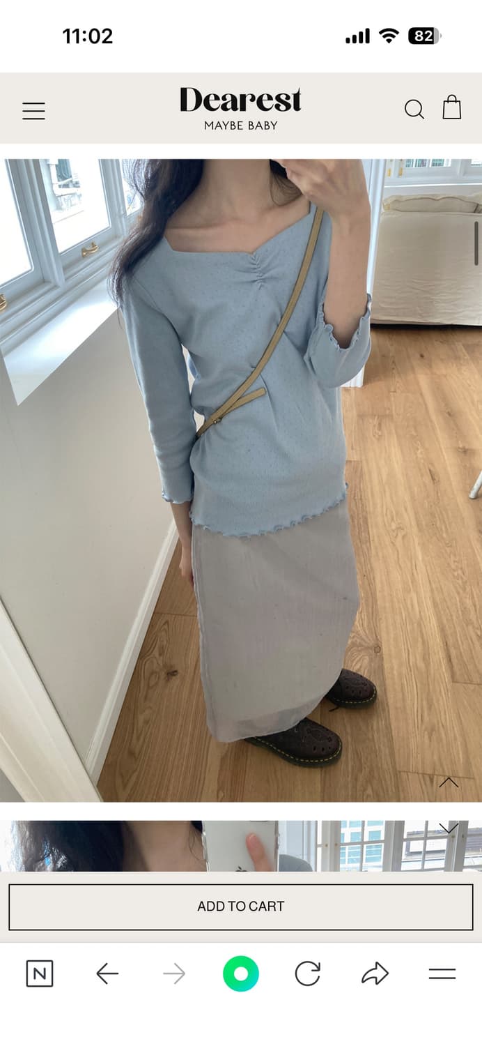 메이비베이비 디어리스트 티셔츠 상품이미지5