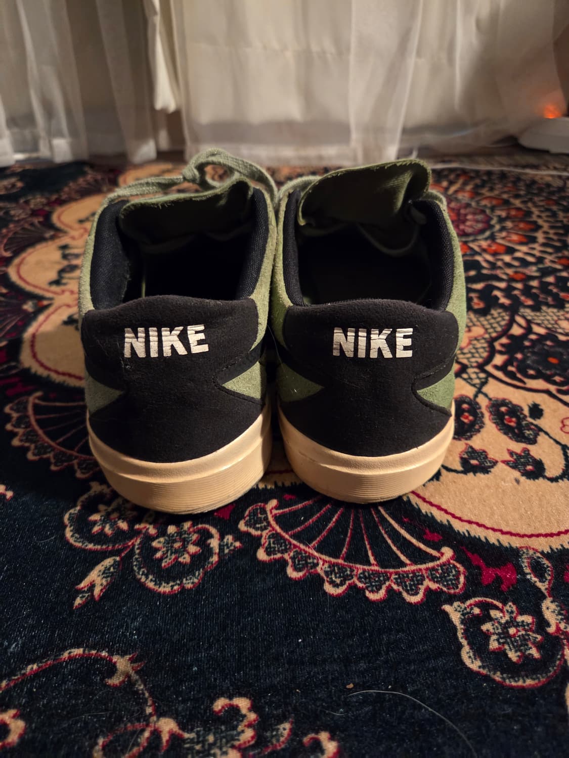 [265mm] 나이키 SB 올리브 스웨이드 스니커즈 (스트릿/데일리) 상품이미지2