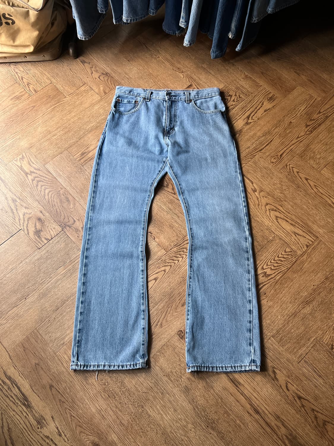 [33]리바이스 517 미디엄블루 플레어진 F5 상품이미지2