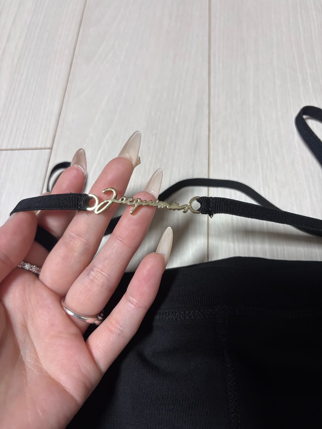 자크뮈스 르 시에라 여성 긴팔티셔츠 블랙 xs 상품이미지4