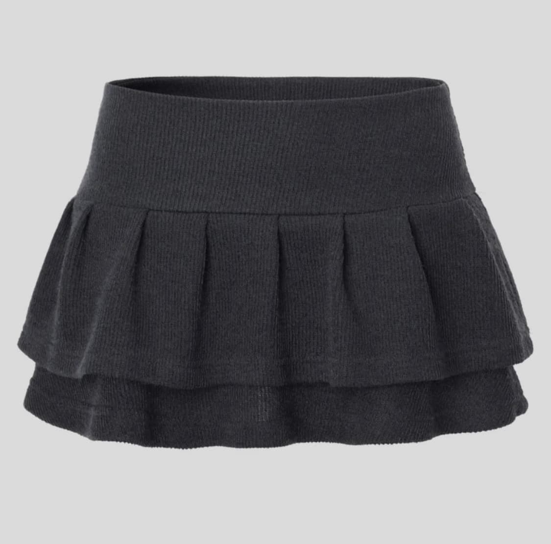 카키포인트 Tuck Skirt Pants (charcoal) 새상품 상품이미지1