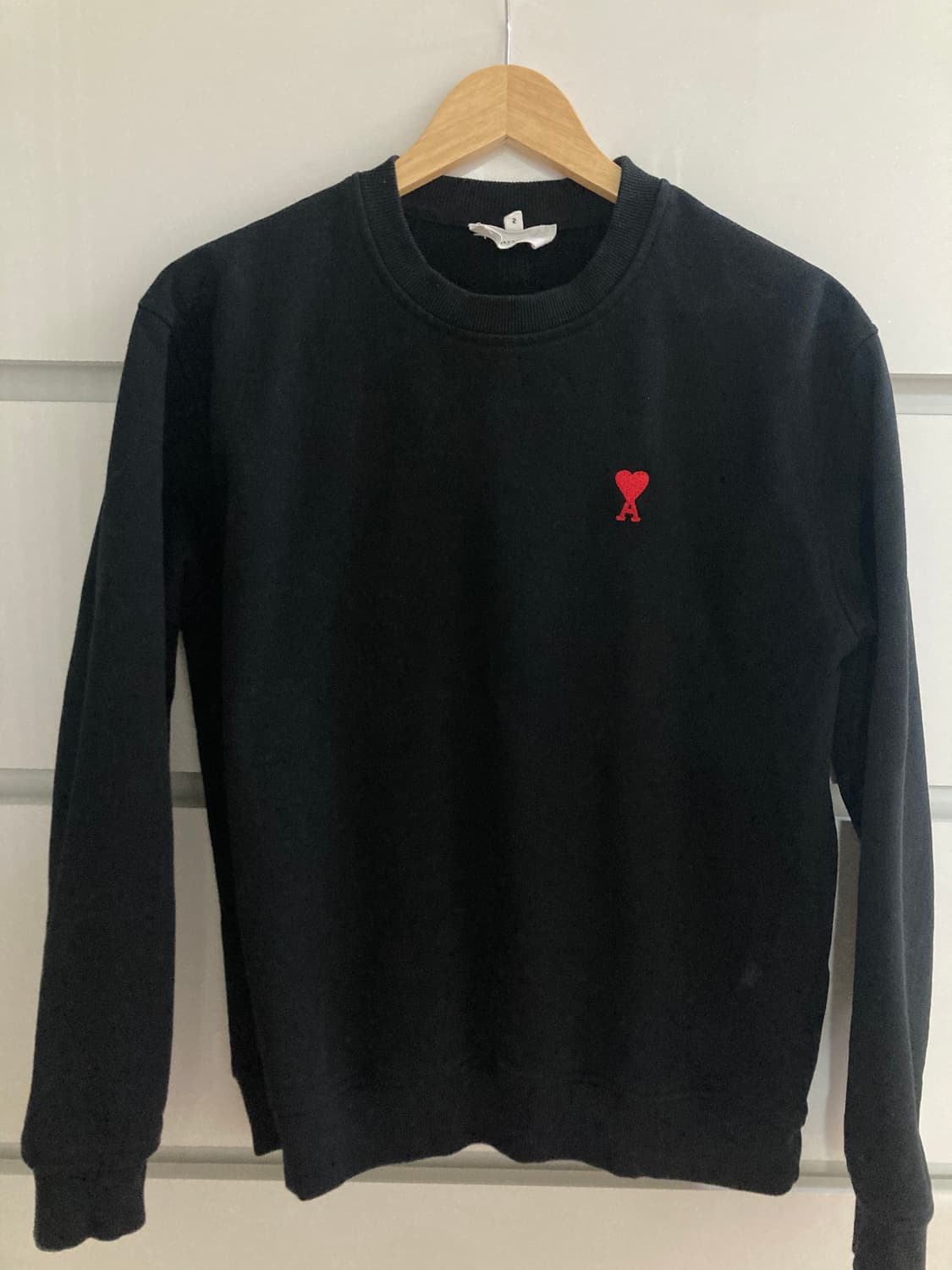 아미 스몰로고 맨투맨 S 상품이미지2