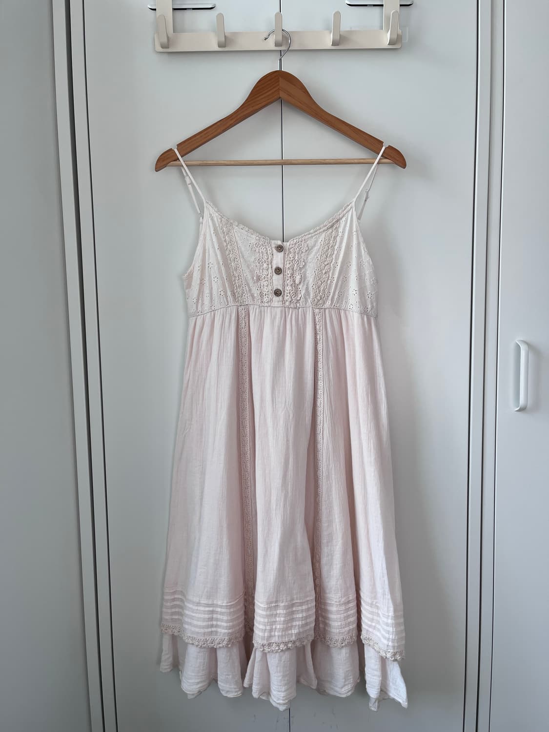 Vintage 펀칭 레이어드 나시 원피스 상품이미지7