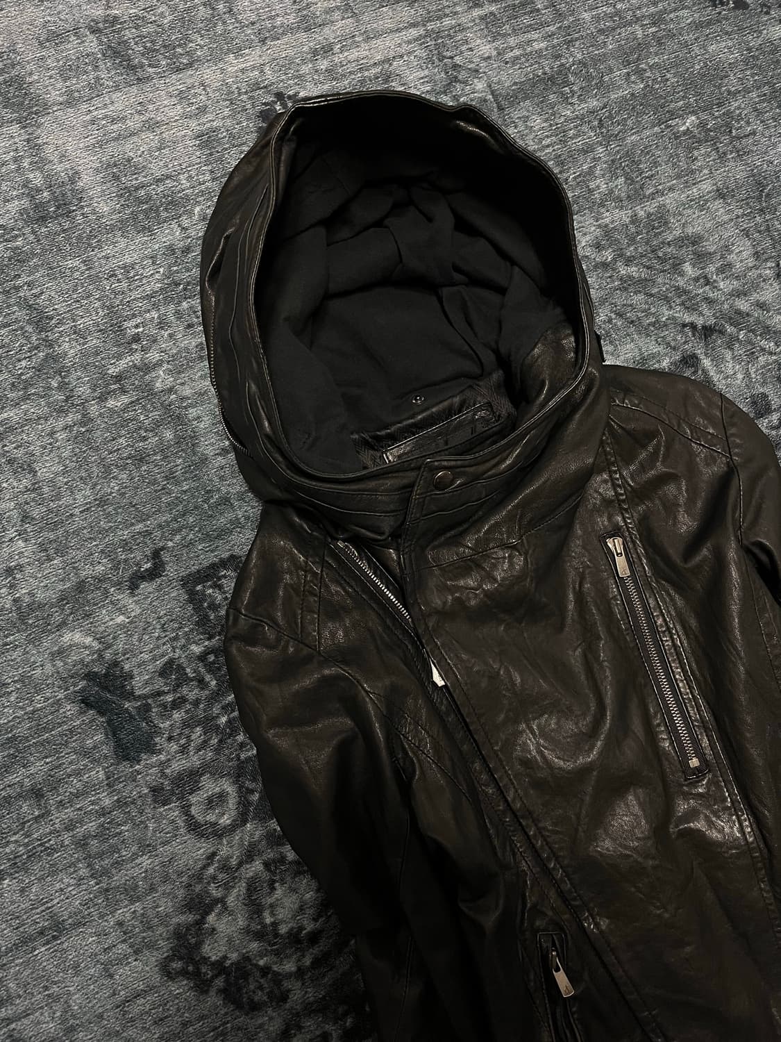 Luv maison x Sugizo archive leather jack 상품이미지2