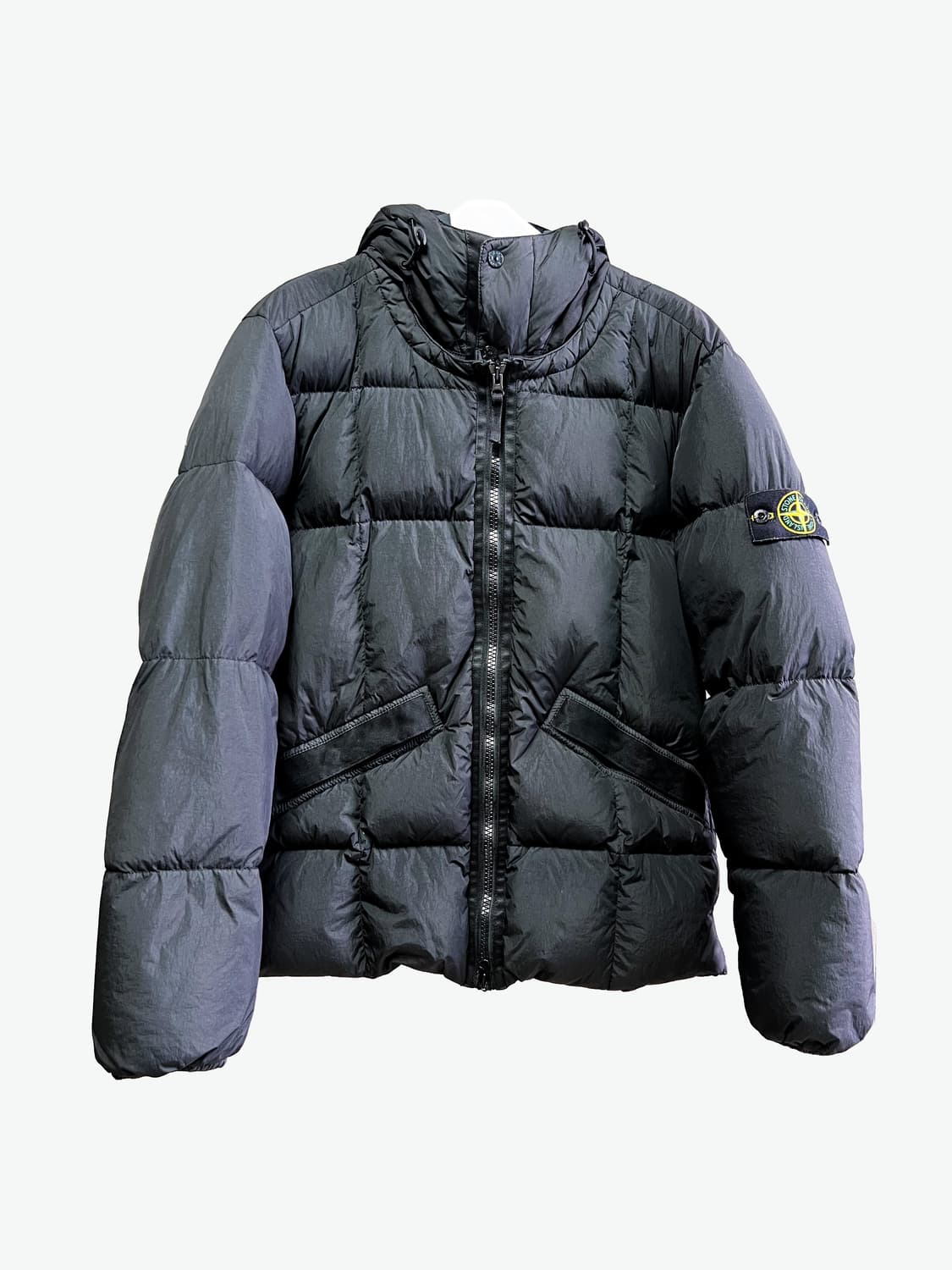 [M] 스톤아일랜드 크링클랩스 후드 패딩 상품이미지1