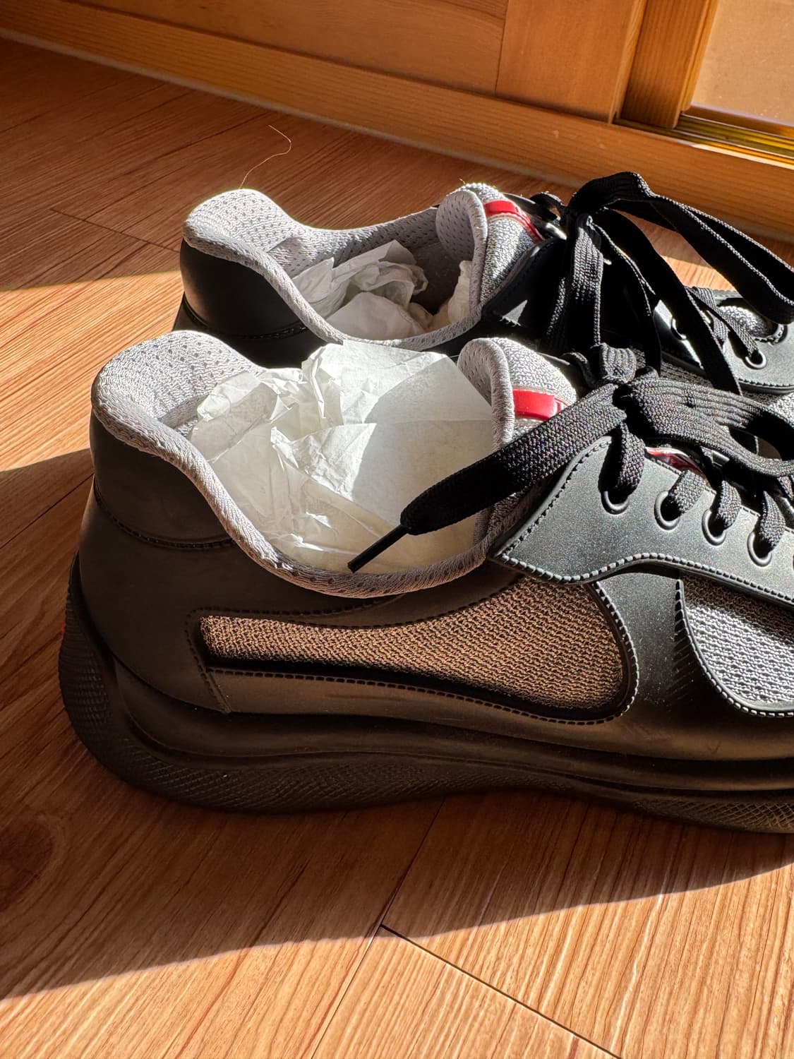 프라다 아메리카 컵 바이크 패브릭 스니커즈 상품이미지1