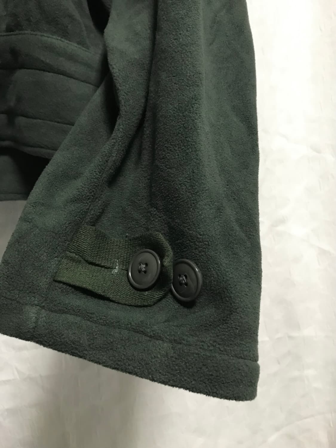 빈티지 모터사이클 밀리터리 디자인 버튼 후리스 자켓 상품이미지8