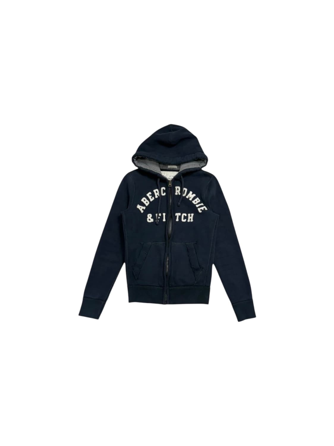 아베크롬비 앤 피치 기모 후드 집업 네이비 상품이미지1
