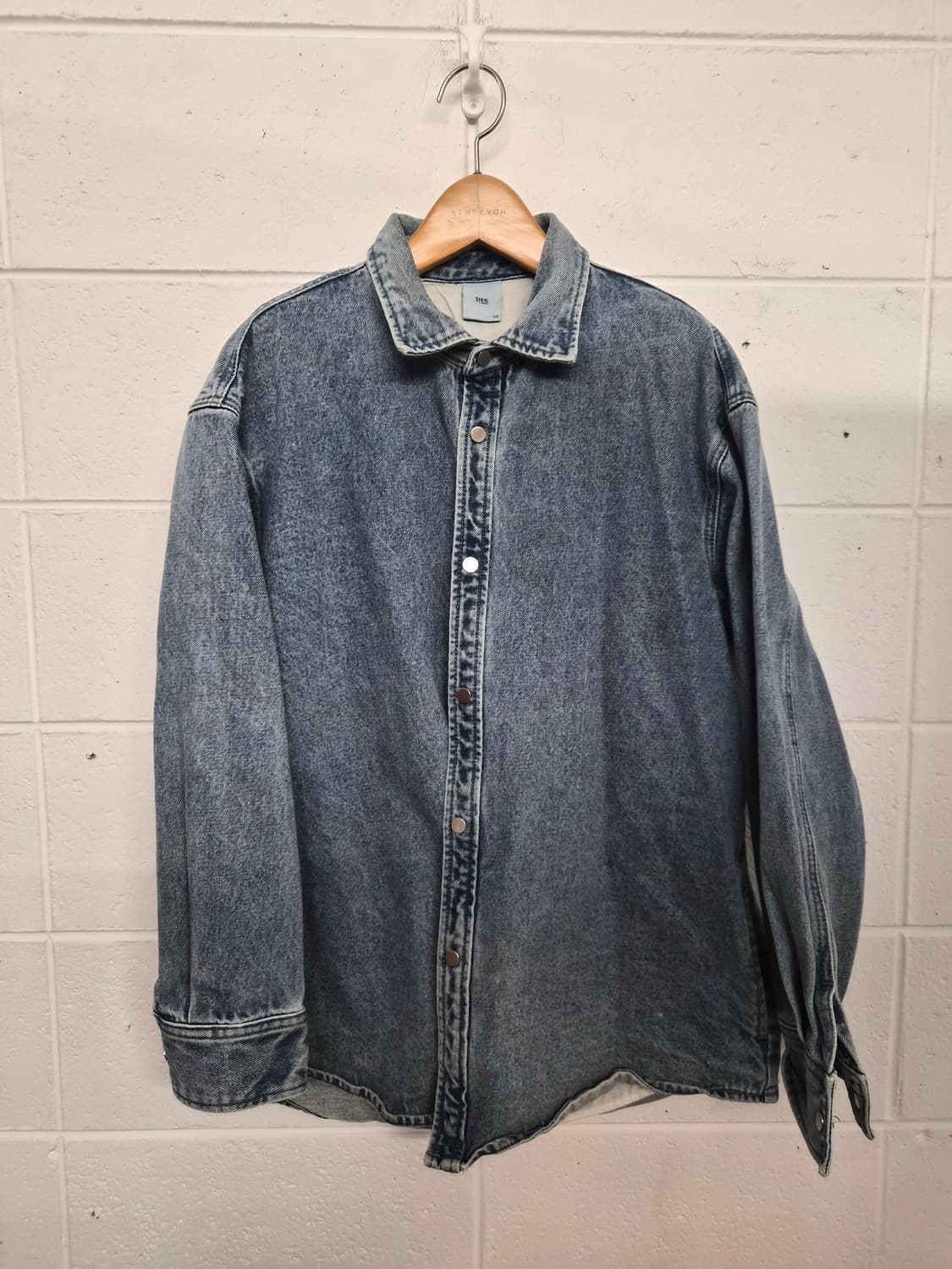 105) SIEG 지이크 데님 셔츠형 자켓 팝니다 상품이미지1