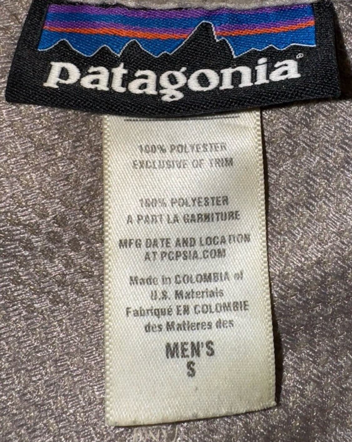 00s 파타고니아 레트로-X 아이보리/네이비 콜롬비아 상품이미지4