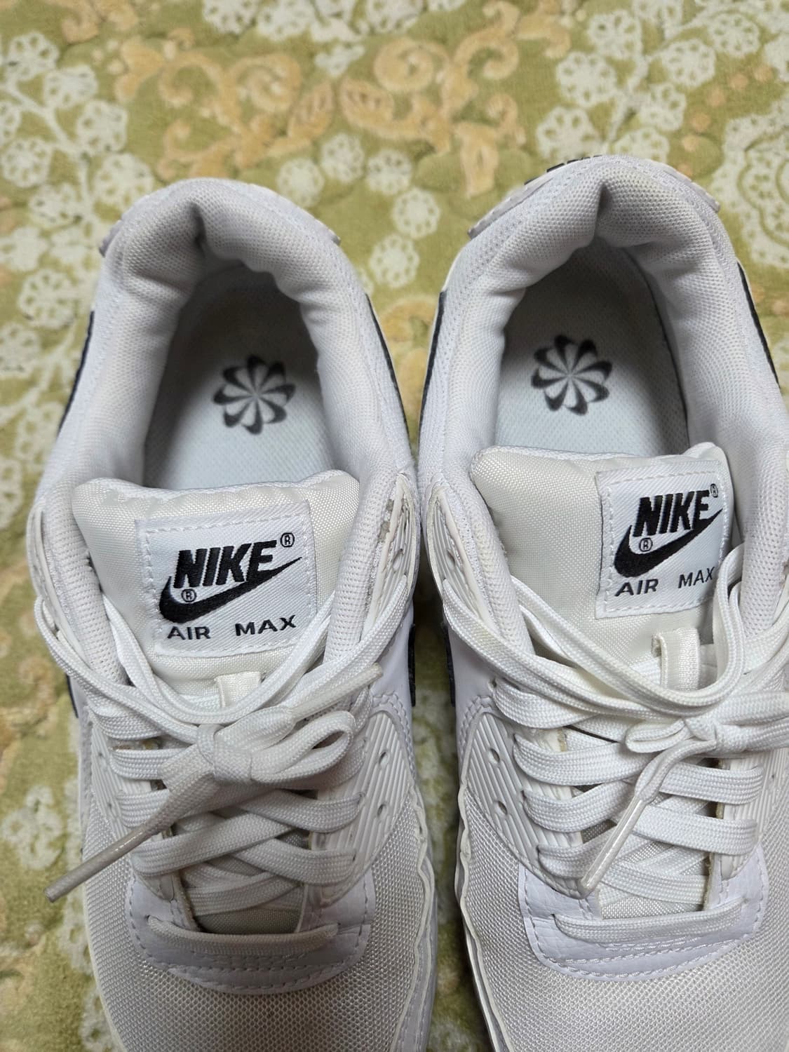 나이키 에어맥스 90 올화이트 운동화265 상품이미지2