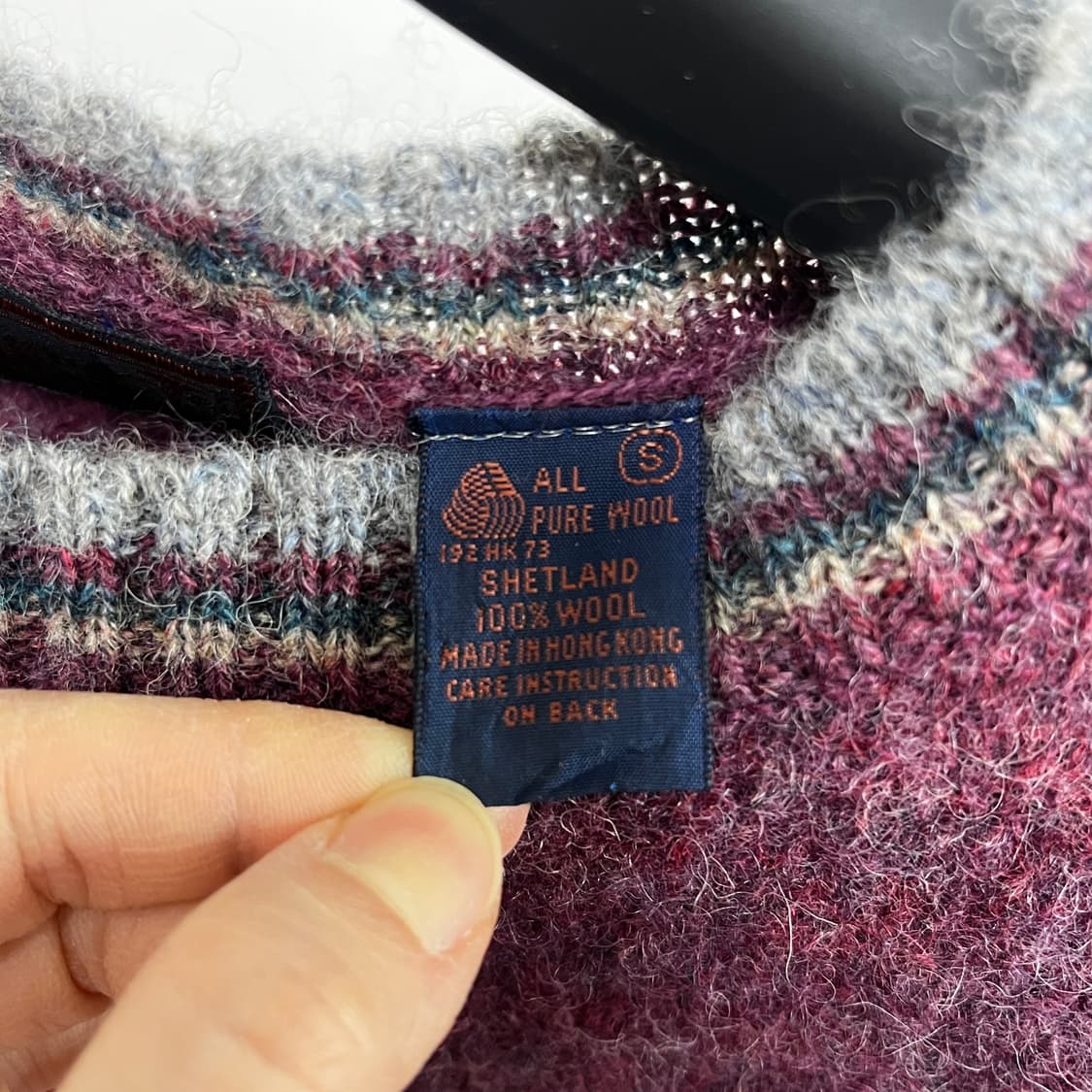 헌팅혼 울 100% 스웨터 상품이미지4