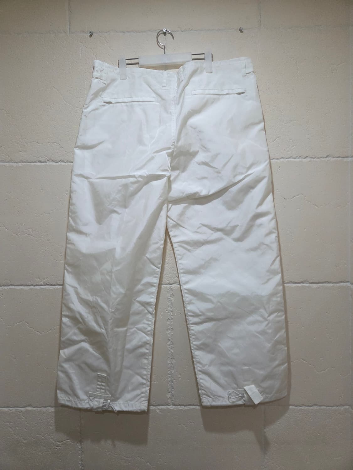 강혁 에어백 와이드 헴스트링 트라우저 상품이미지2