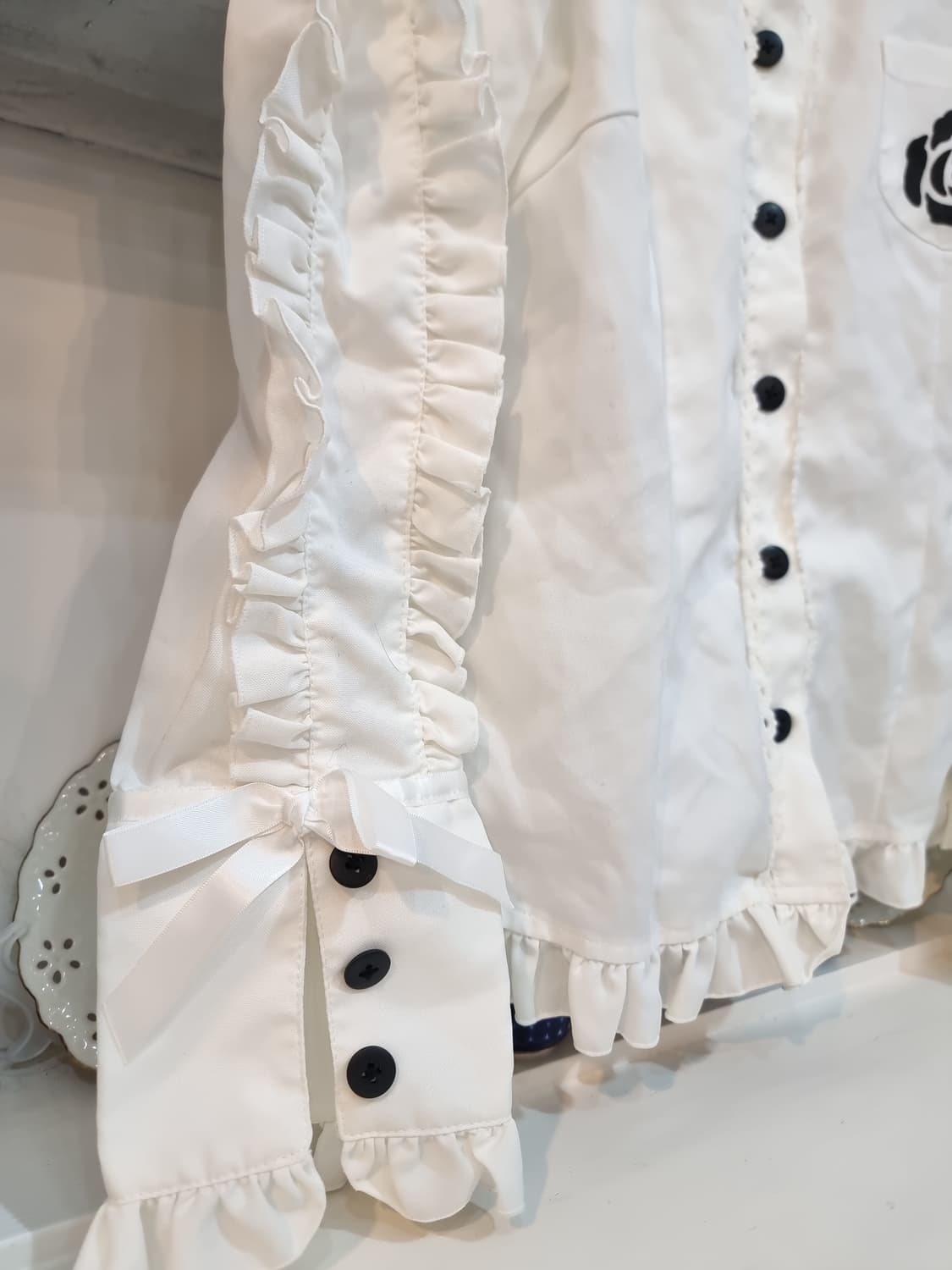 로리타 스타일BODY LINE  바디라인블라우스 상품이미지2