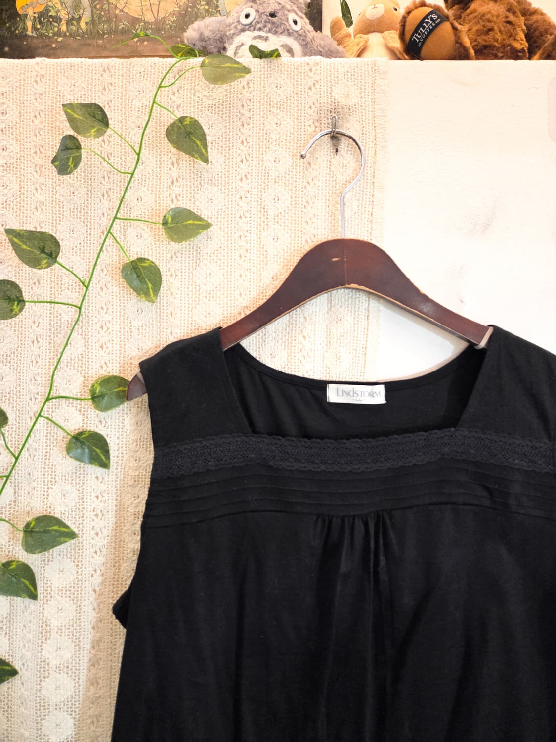 블랙 모리 기본 나시 상품이미지2