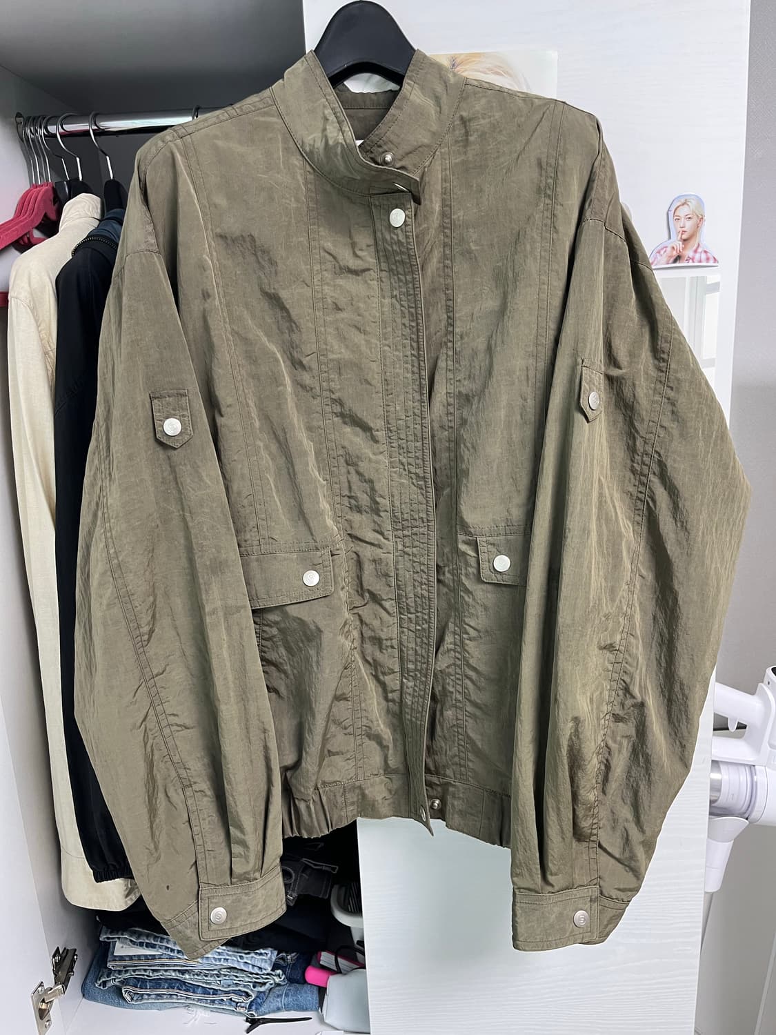 cerric 세릭 봄버 점퍼 야상 자켓 상품이미지2