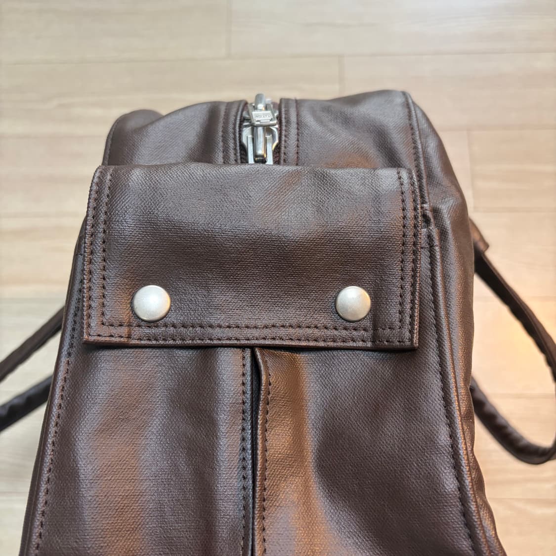 요시다포터 porter 프리스타일 보스턴백 브라운 (미사용에 가까움) 상품이미지4