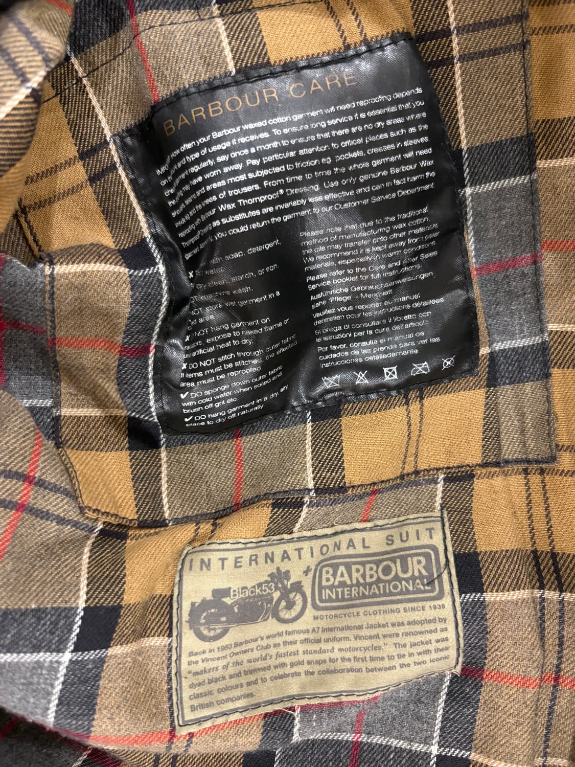 바버 인터네셔널 왁스 자켓 상품이미지6