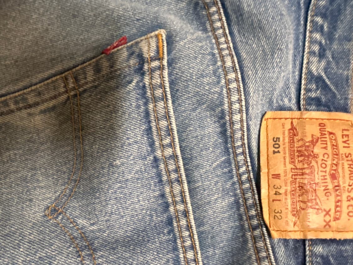 90’s levis 리바이스 501 34X32 상품이미지5