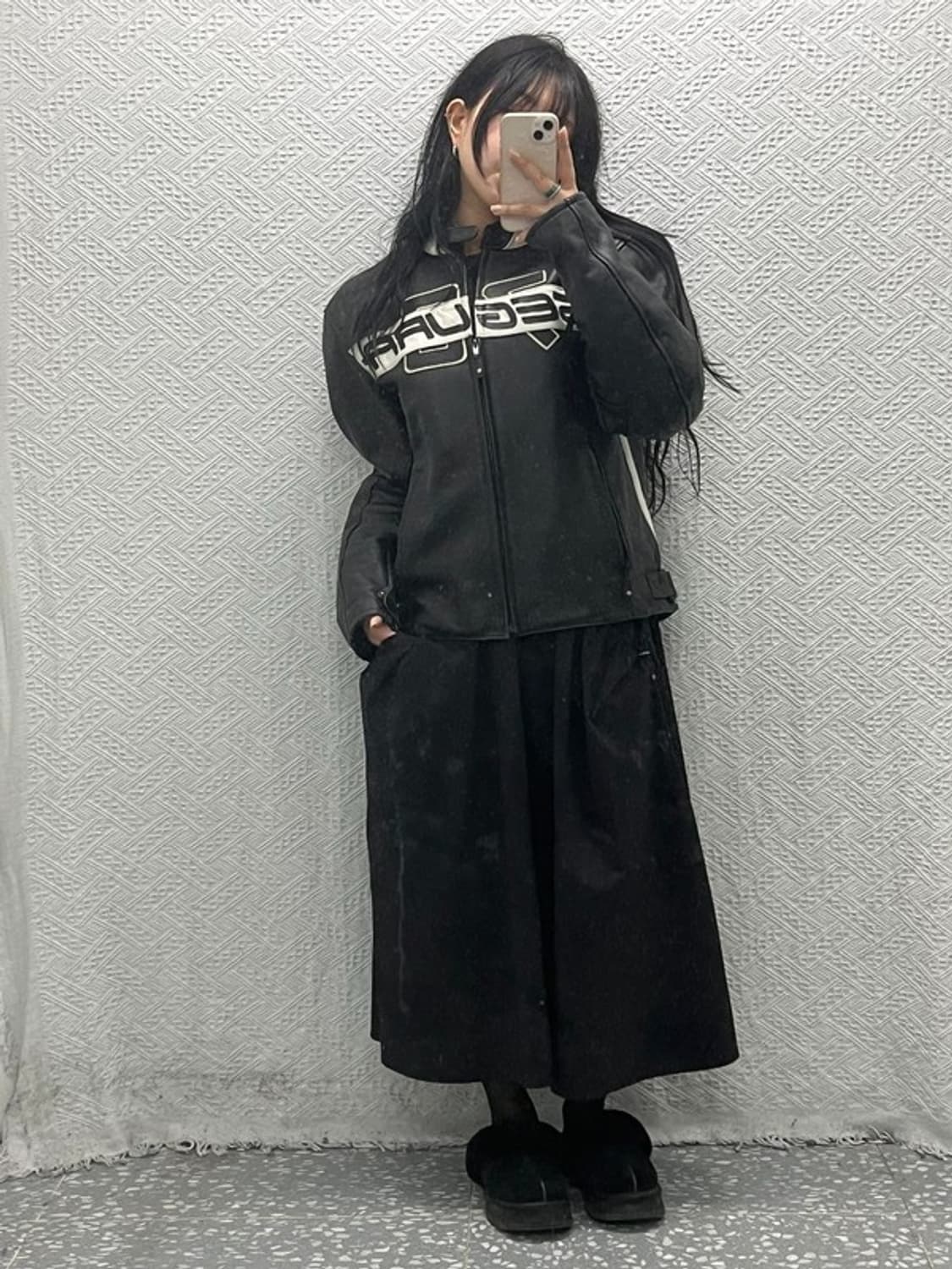 SEGURA 올드스쿨 모터사이클 소가죽 바이커 자켓 2XL C06526 상품이미지2