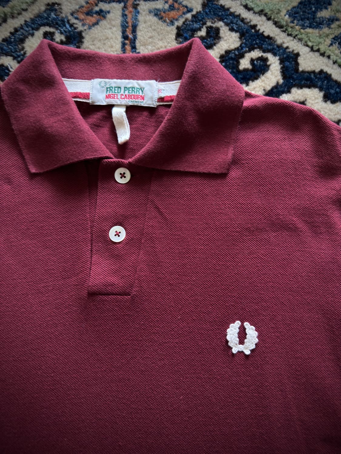 프레드페리 x 나이젤카본 피케티셔츠 상품이미지4