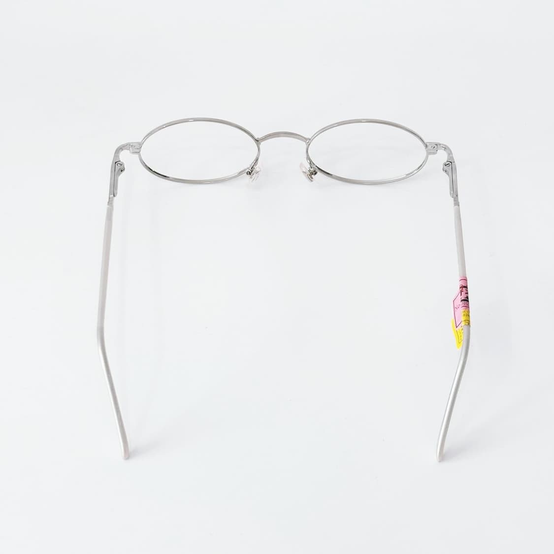 BASIC 실버 오벌 데드스탁 빈티지안경 상품이미지4