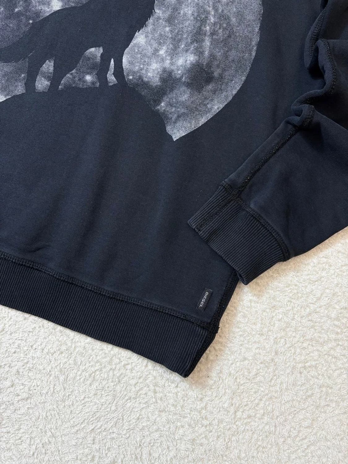 디젤 DIESEL 00's 락시크 울프 크루넥 맨투맨 PN6255 상품이미지5