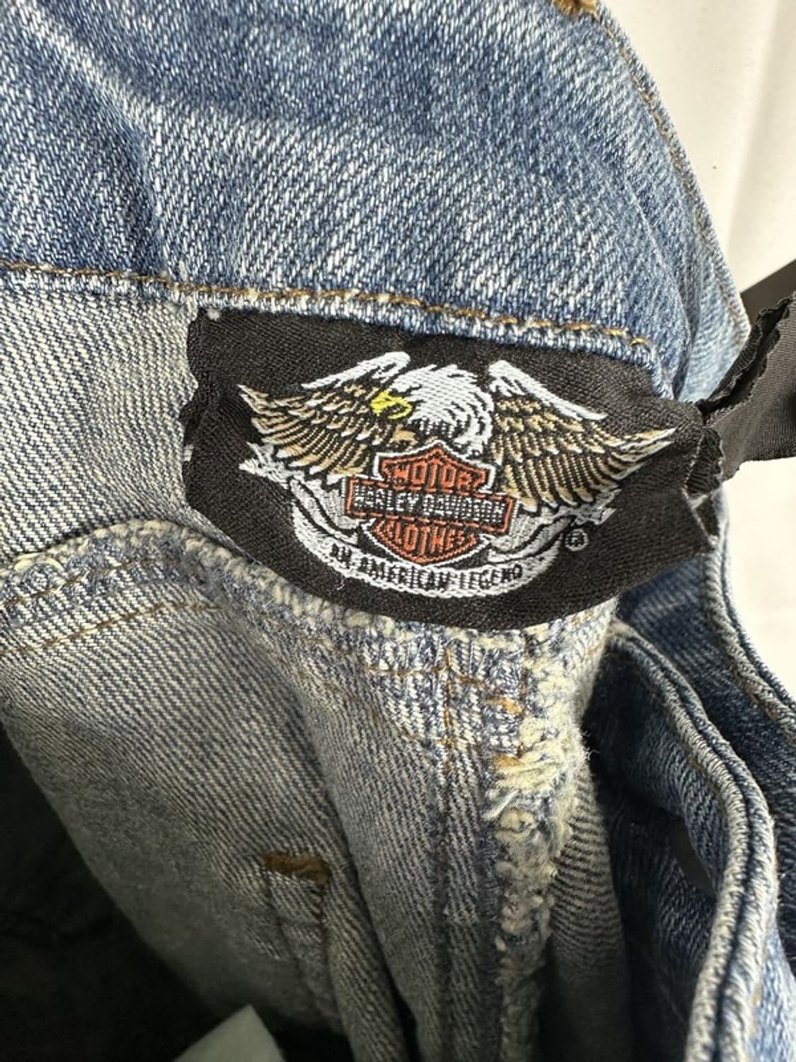 [28인치] HARLEY DAVIDSON 할리데이비슨 부츠컷 청바지 상품이미지4