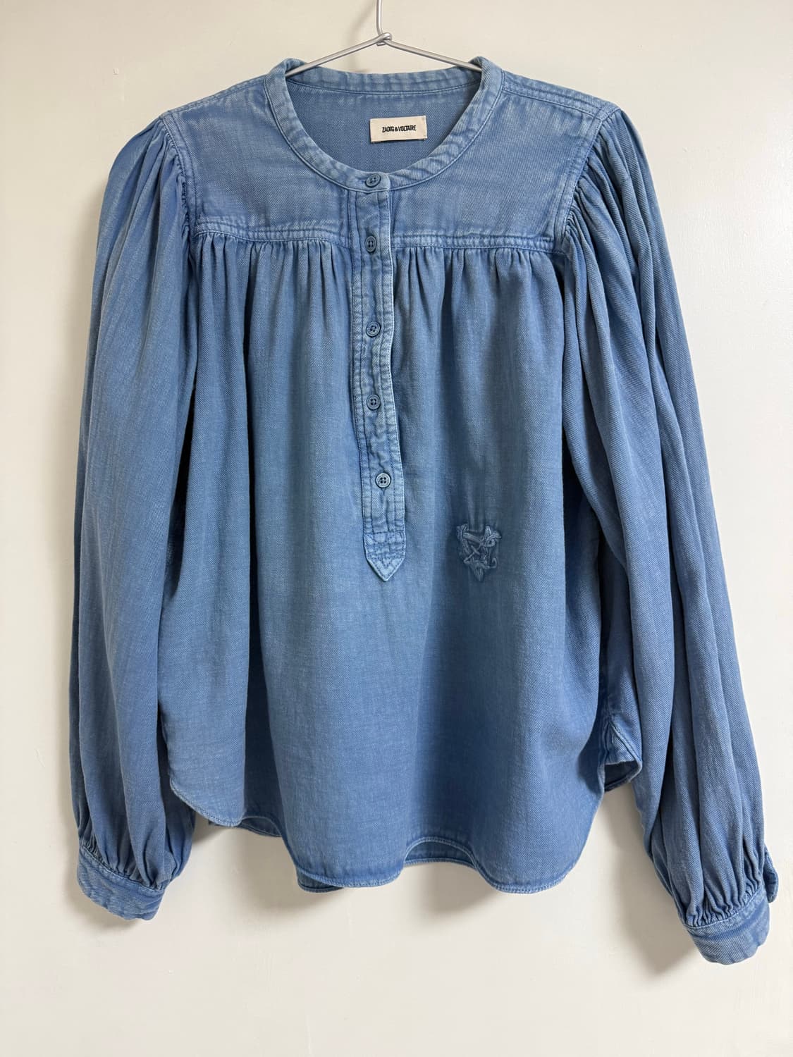 자딕앤볼테르(Zadig & Voltaire)의 Tigy 자수코튼 블라우스 상품이미지1