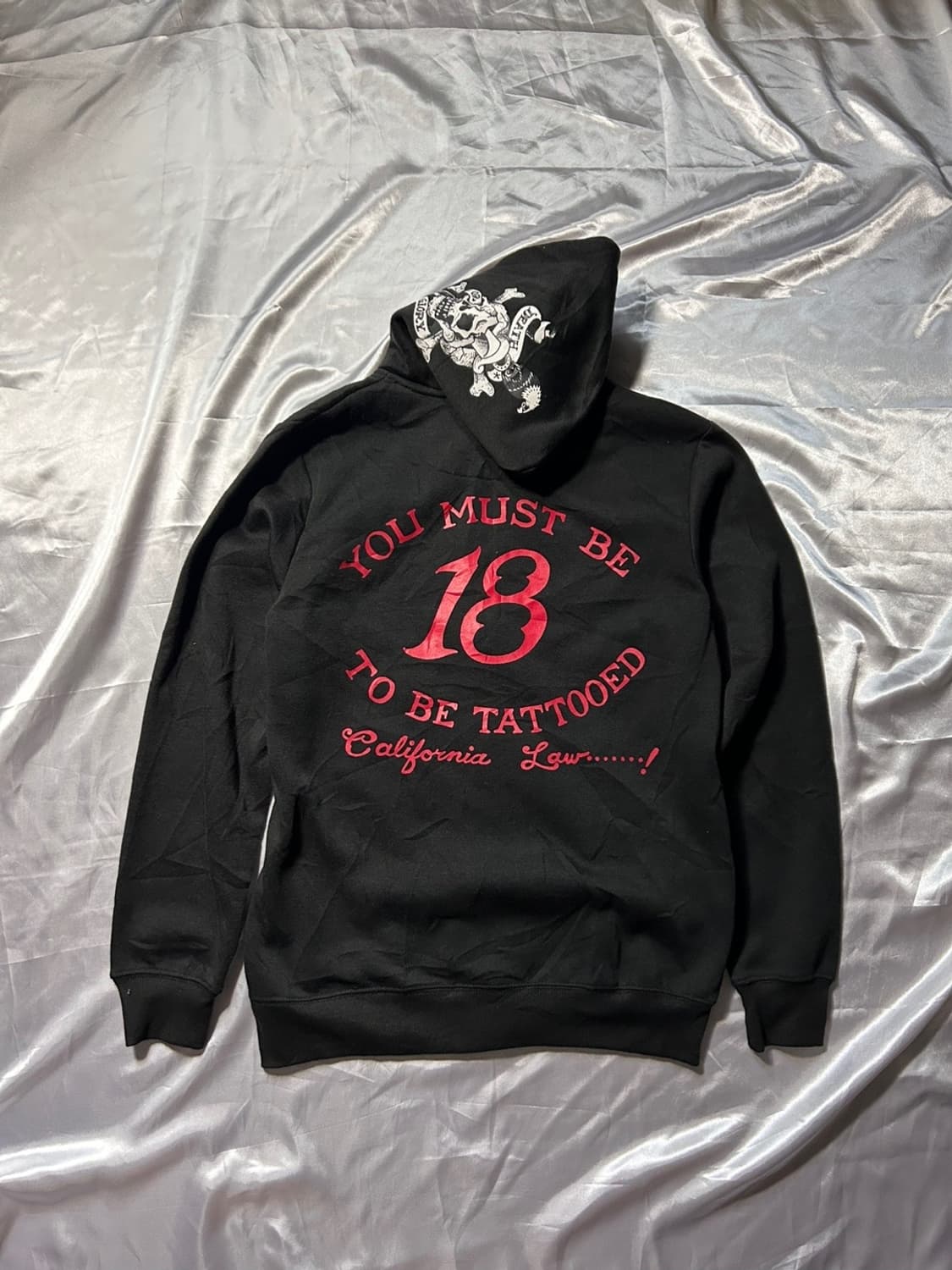 Ed Hardy skull hood zip-up 상품이미지6