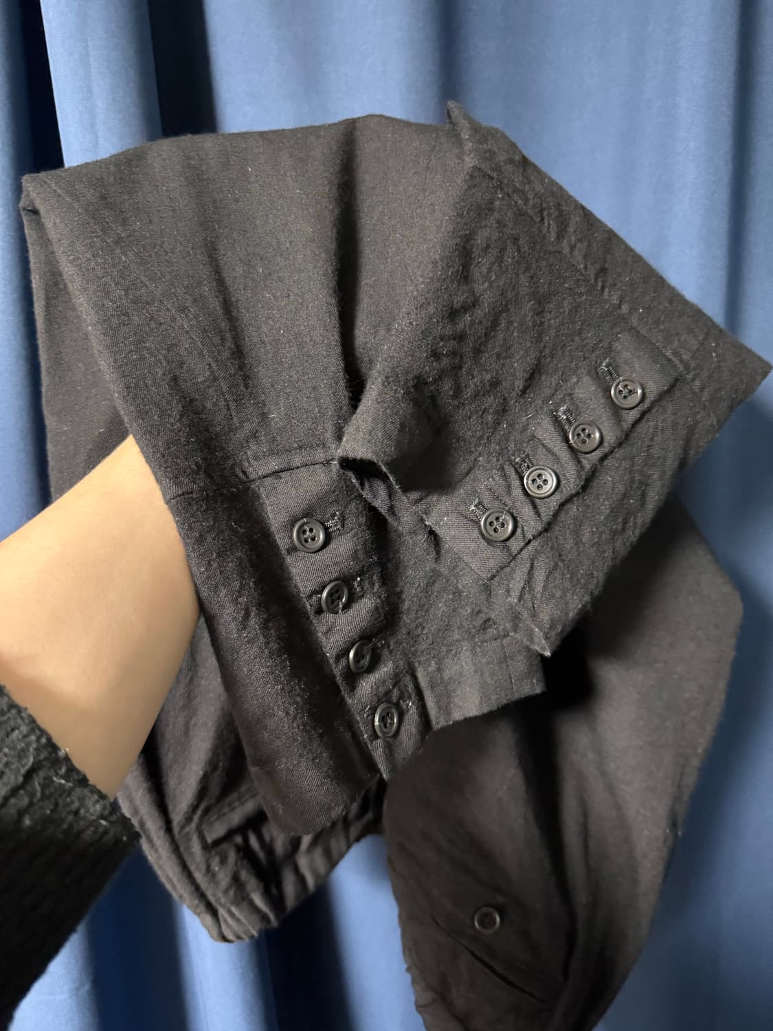 꼼데가르송 블랙 팬츠 상품이미지2