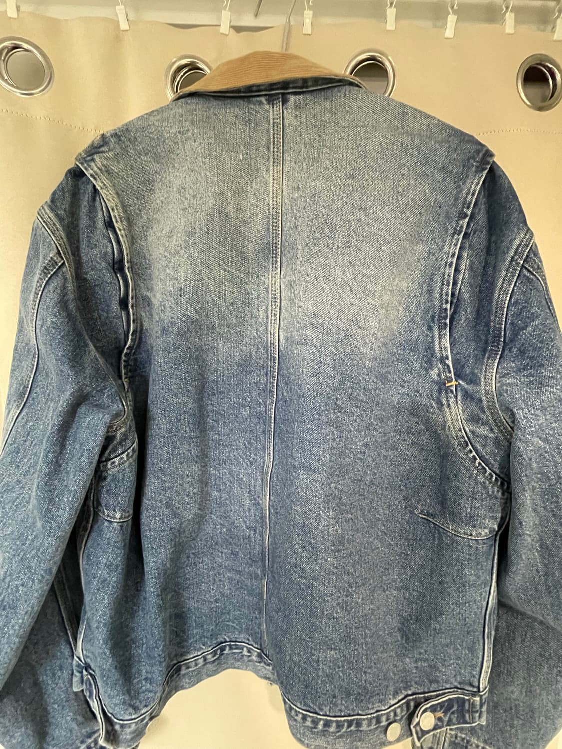 [L] 토니웩 데님 워크 자켓_워시드 블루 상품이미지3