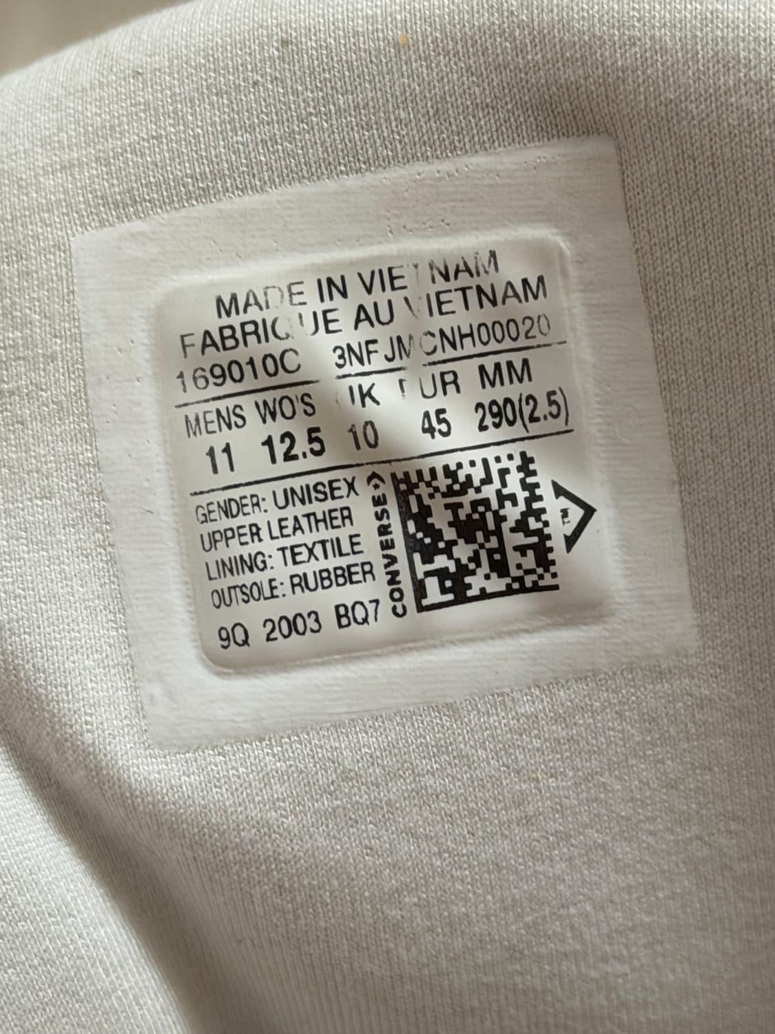 the soloist 더 솔로이스트 x 컨버스 ERX-260 화이트 상품이미지10