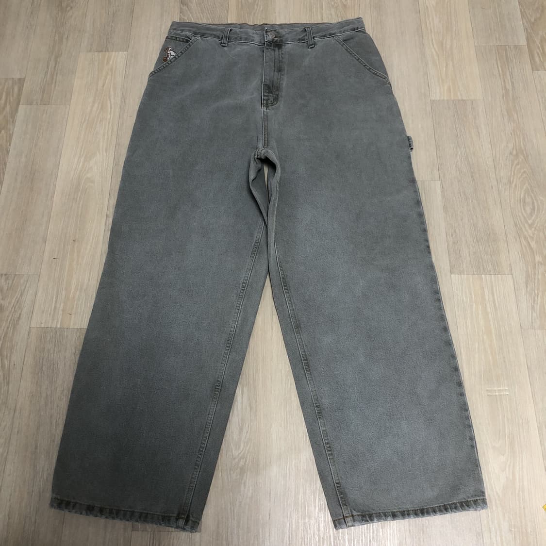 (L) 새상품 위캔더스 WKNDRS DRAGGY 워크 카펜터 팬츠 올리브 상품이미지1