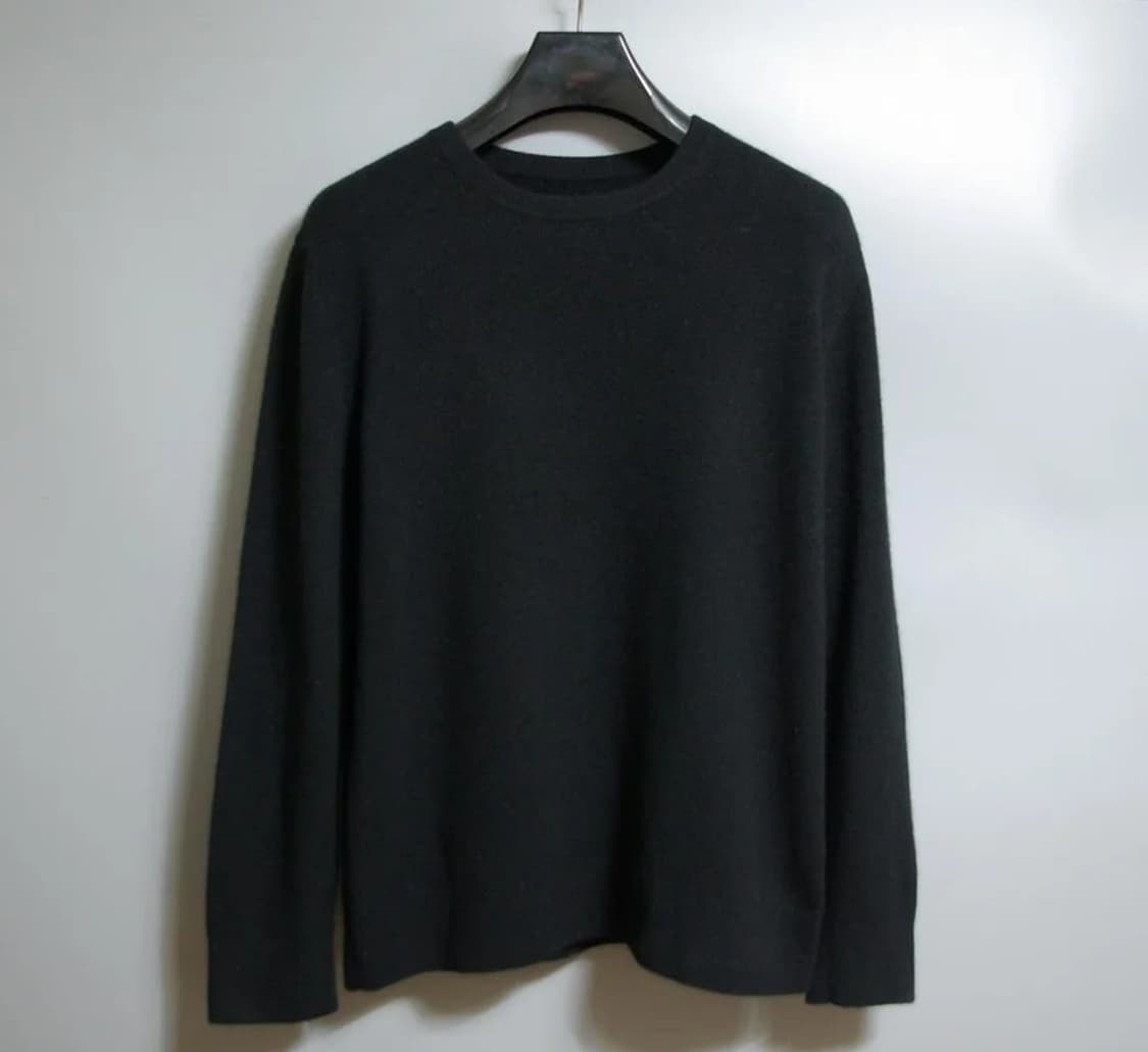 고요 캐시미어 라운드니트 100 상품이미지2