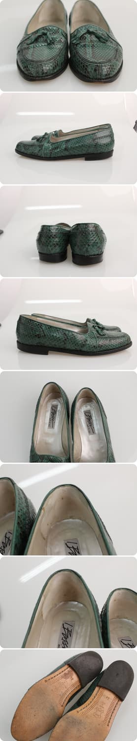 핸드메이드 수공예작품 MADE IN ITALY (정품)리얼 천연 스네이크 상품이미지2