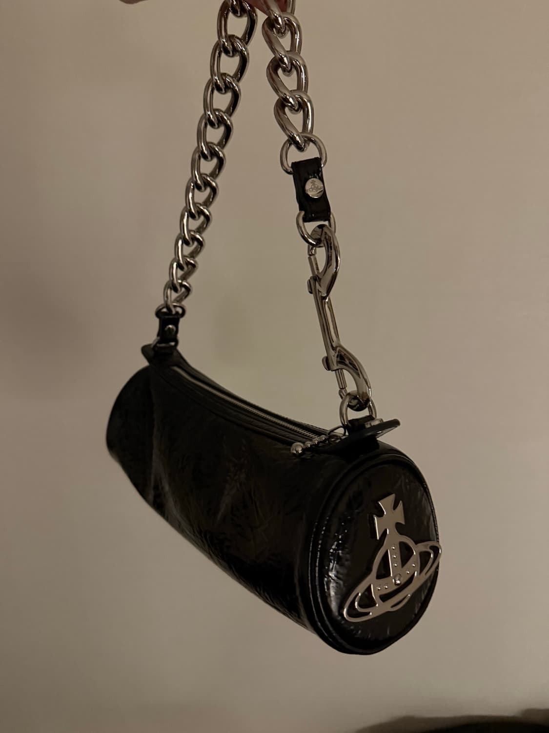 비비안웨스트우드 실버 체인백 상품이미지5